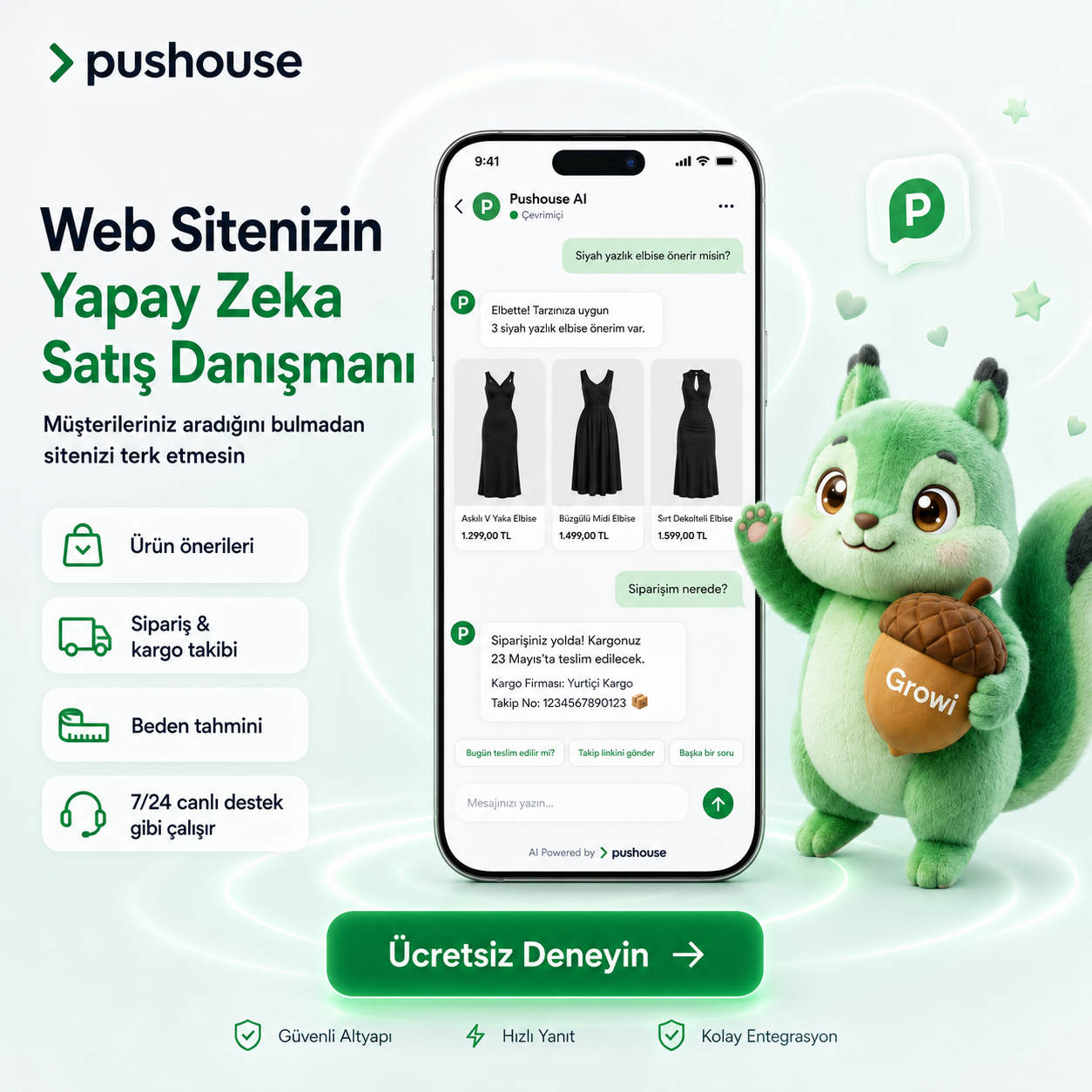 yapay zeka satış asistanı